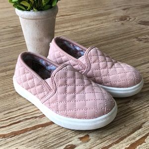 Steve Madden toddler slip on sneakers pink